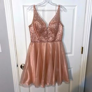 Mayqueen Couture formal dress.